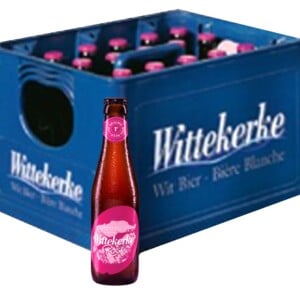 Krat Wittekerke ros&eacute; bier